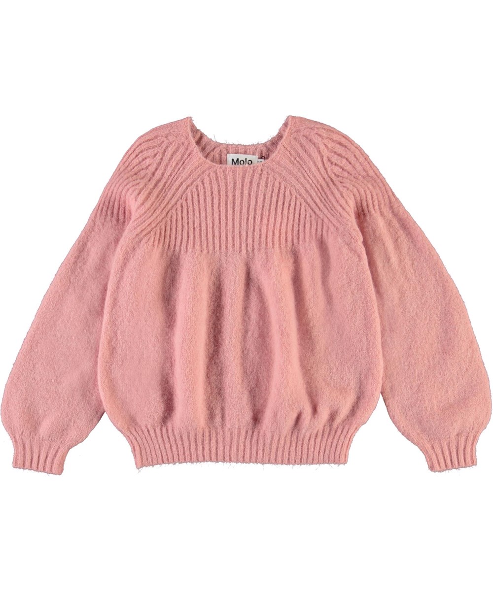 Gabriela - Rosequartz - Rosa Strick-Pullover