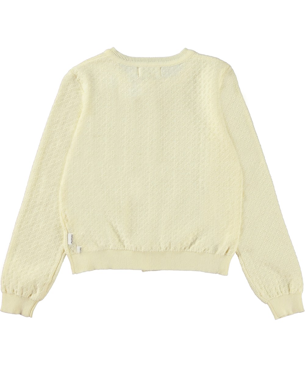 Gala - Vanilla - Gelbe Strickjacke