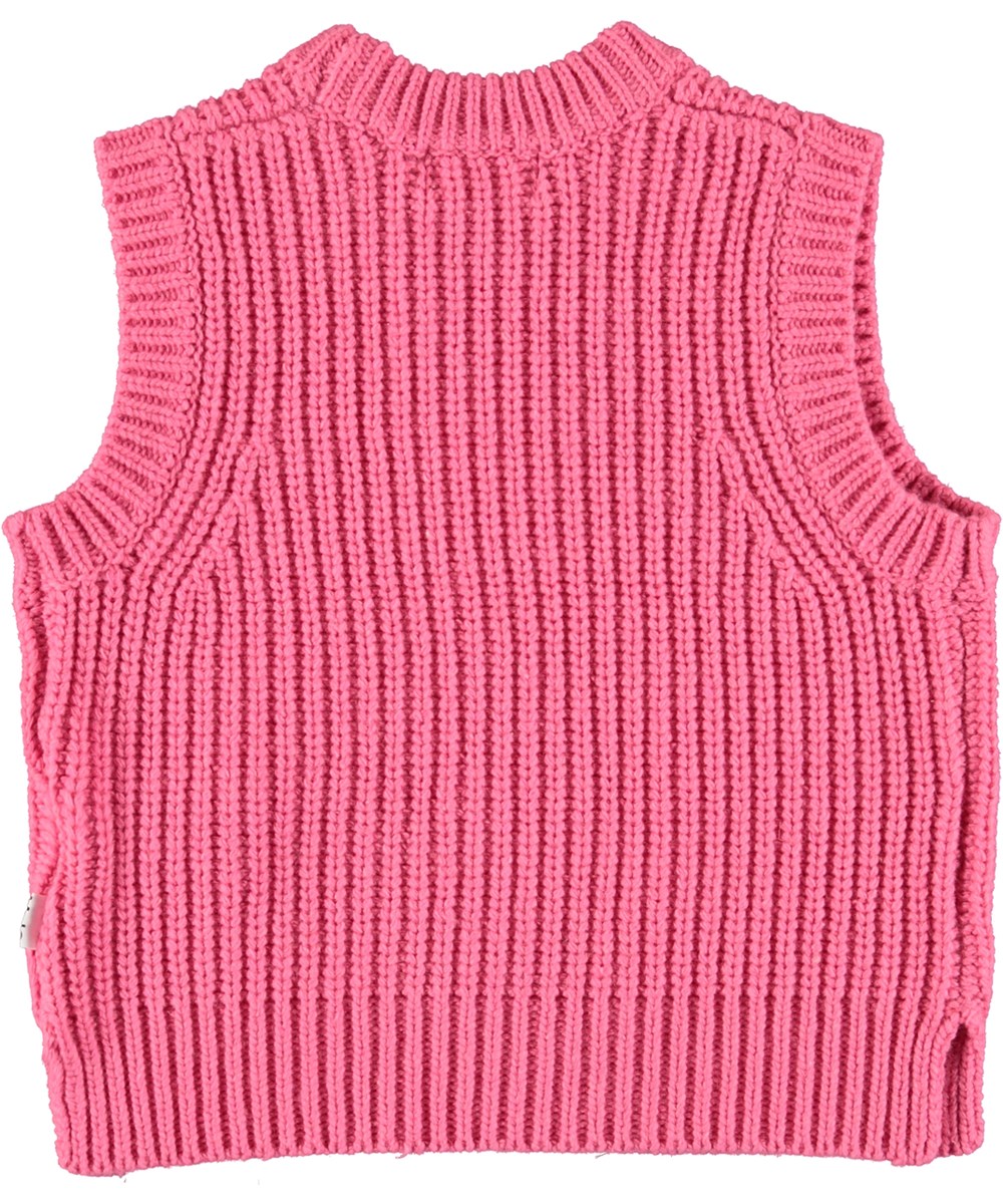 Gilberte - Petals - Rosa Strickjacke