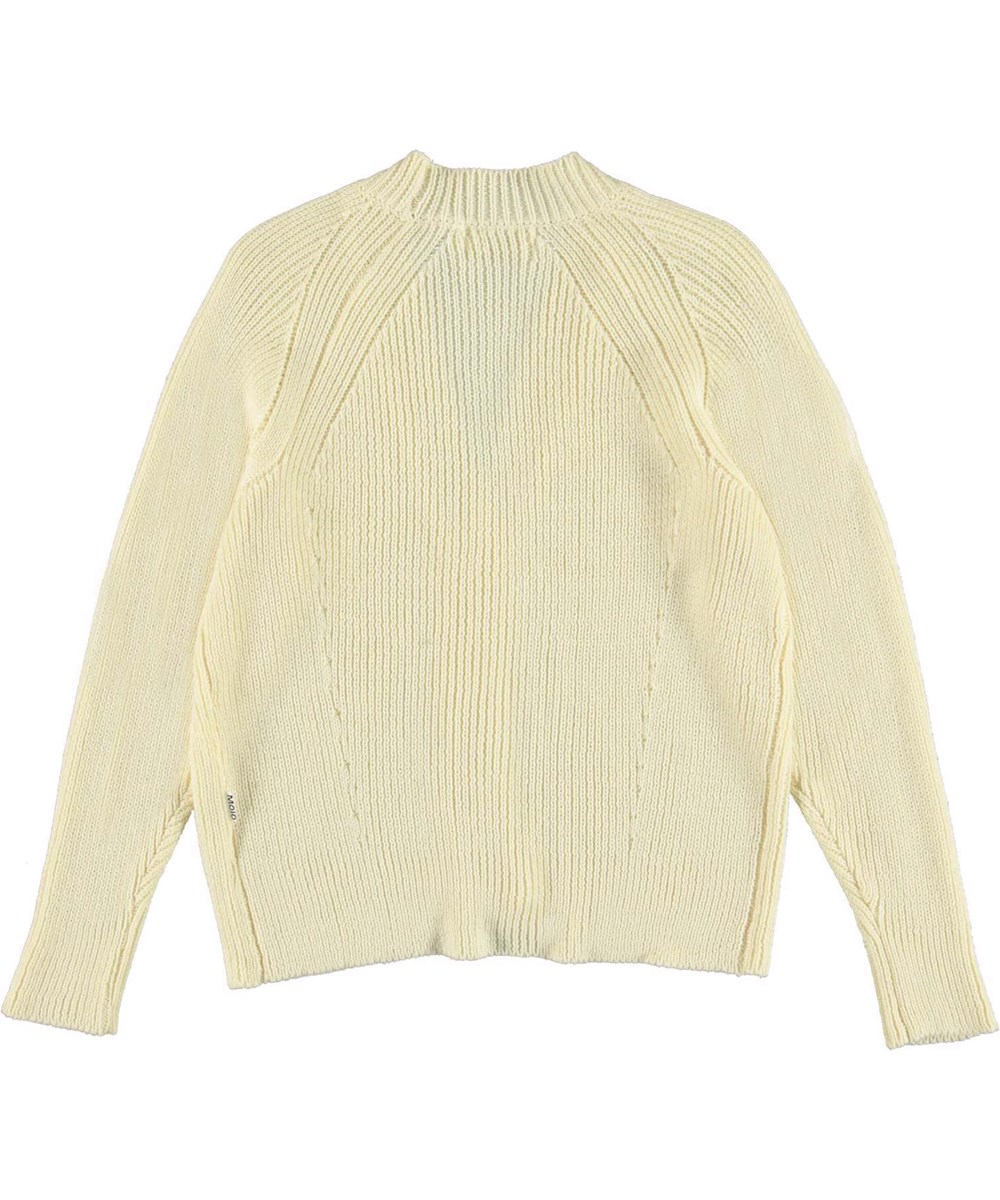 Gilda - Pearled Ivory - Strickjacke in Perlmuttfarben