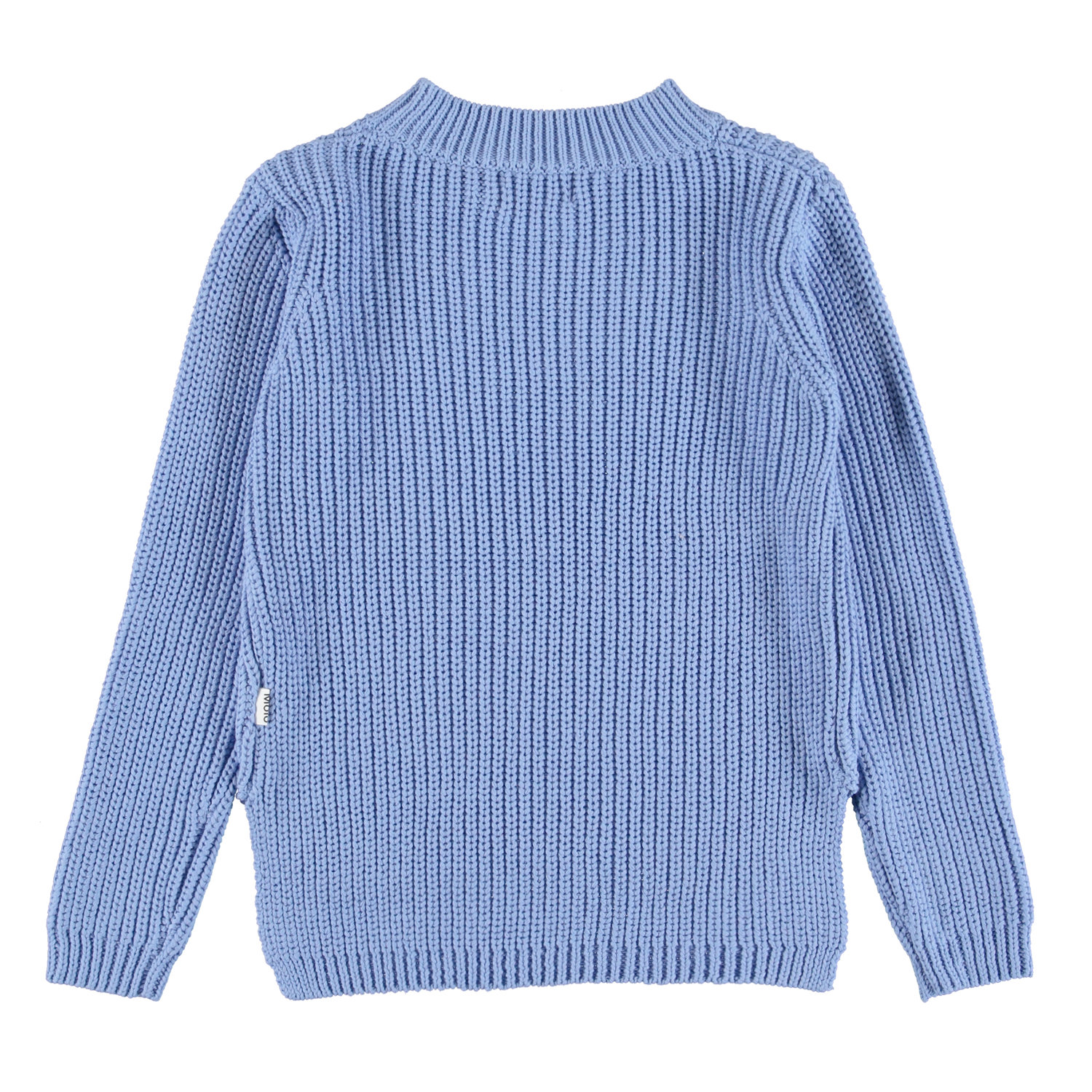 Gillis - Azurine - blauer Pullover aus Baumwollstrick - Molo
