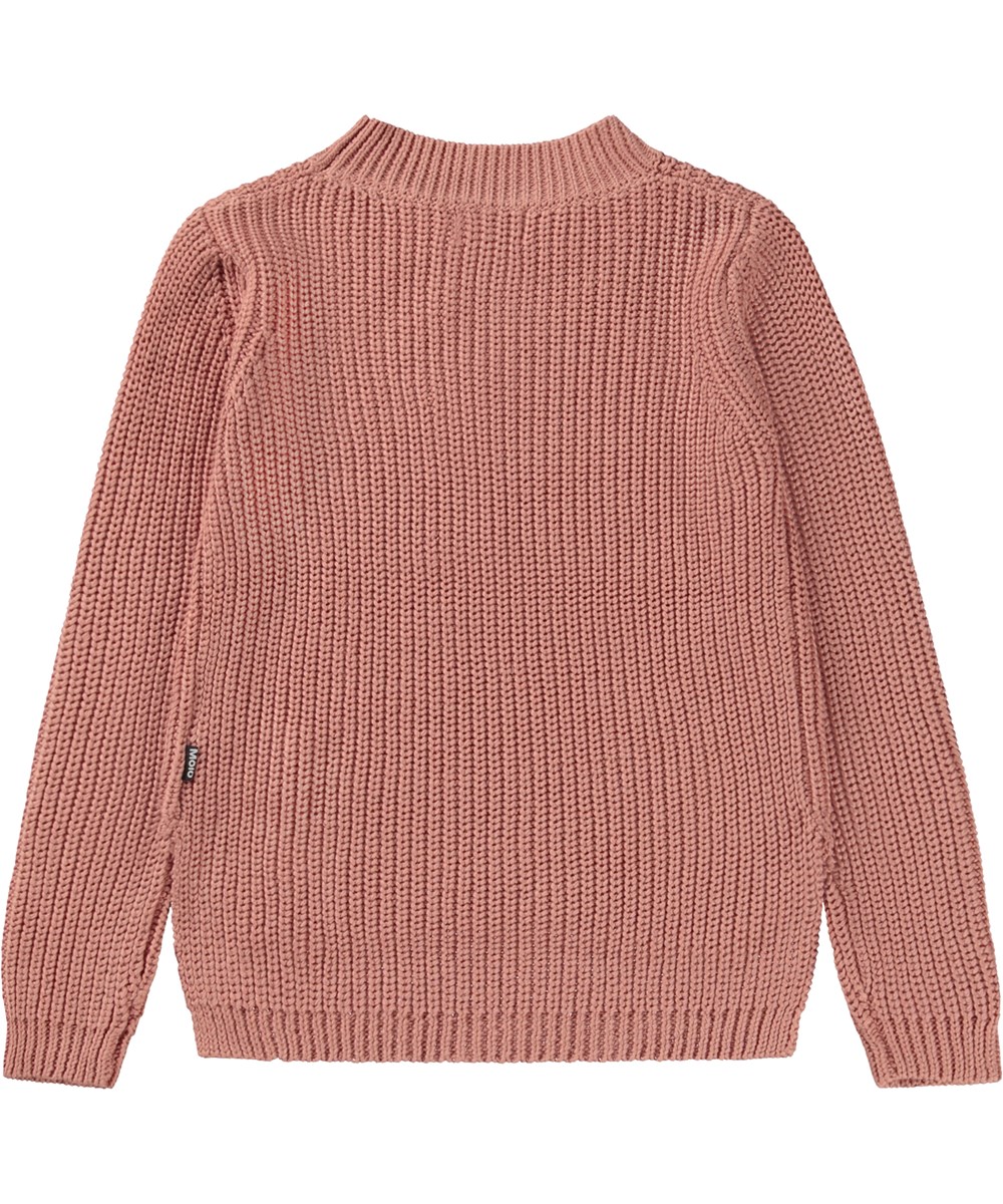 Gillis - Muted Rose - Rosa Strickpullover