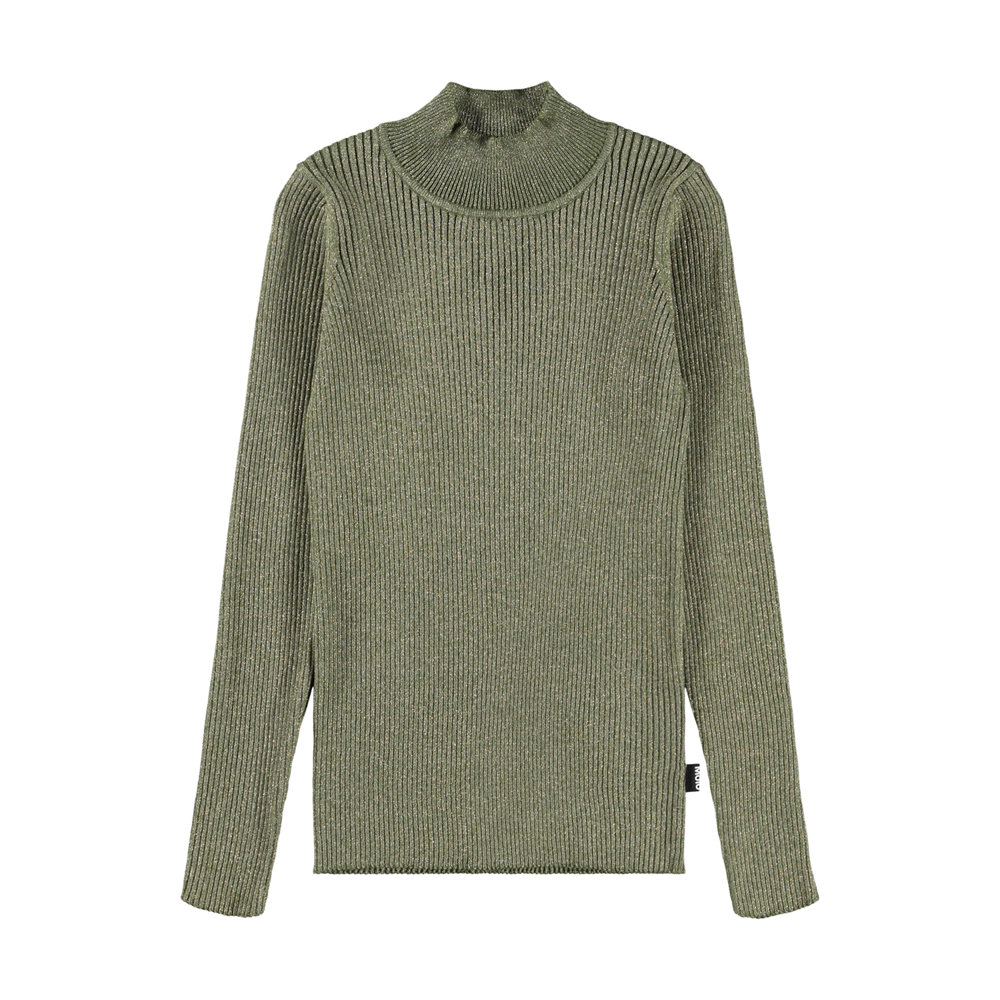 Pullover Mädchen Warm Fleece Gefütterte Strickpul Produktbild-Vorschau 5