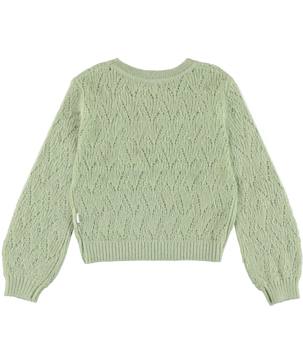 Ginger - Mint - mintgrüner Strickpullover