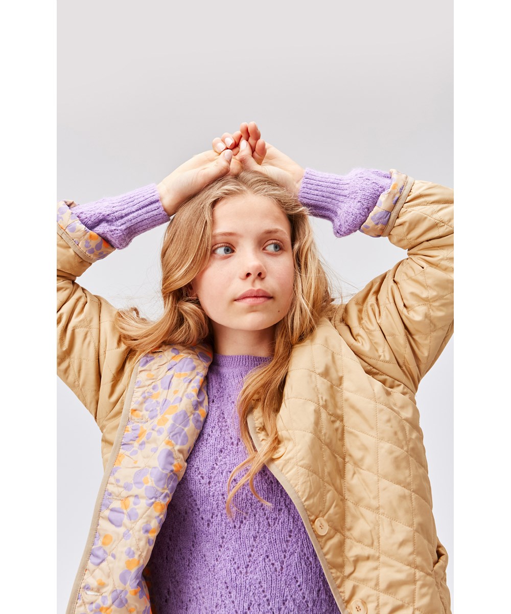 Ginger - Nebula - Lila Strickpullover