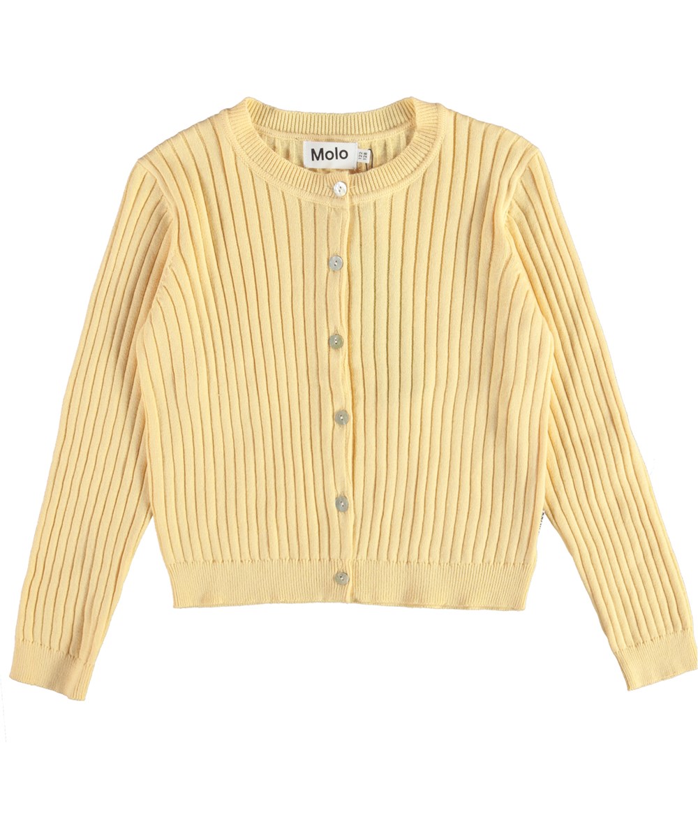 Gloria - Impala - Gelber Öko-Strickcardigan