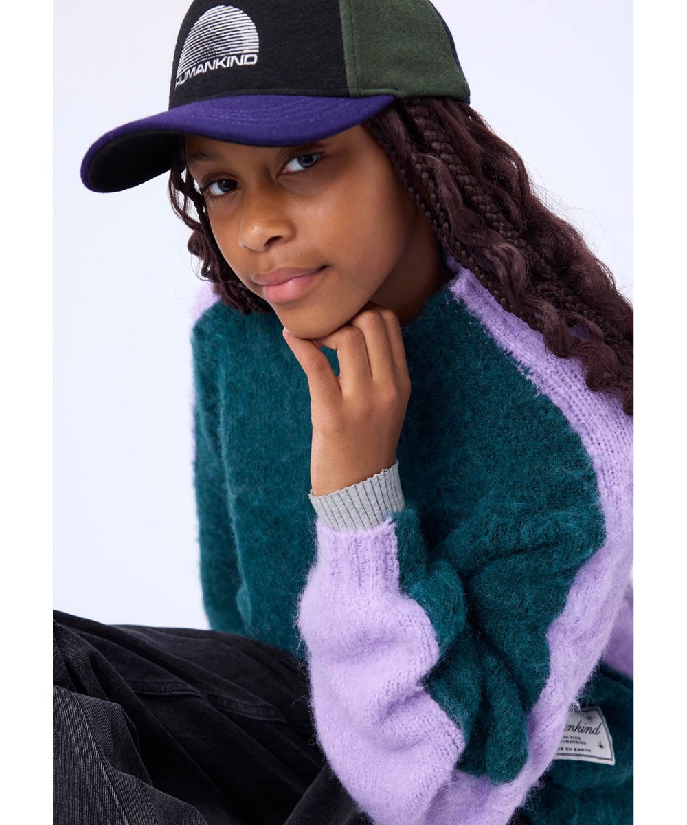 Gracia - Cosmic Ray - Flauschiger Strickpullover aus einer Alpakawollmischung.