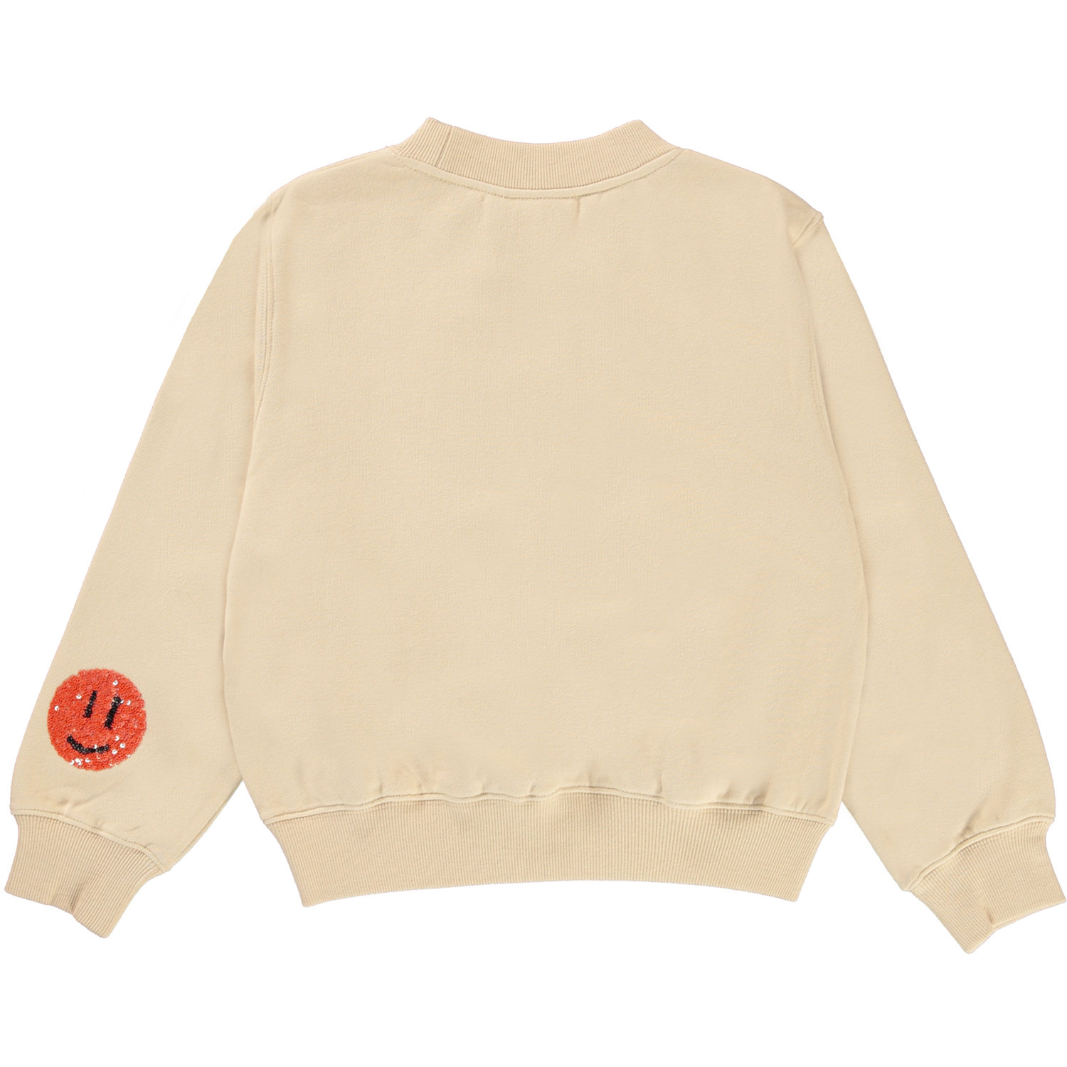 Marge - Starlight - Hellgelbes Sweatshirt mit Paletten-Smileys - Molo