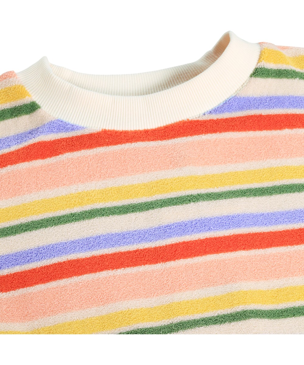 Marika - Together Stripe - Gestreiftes Sweatshirt für Kinder aus Bio-Baumwolle