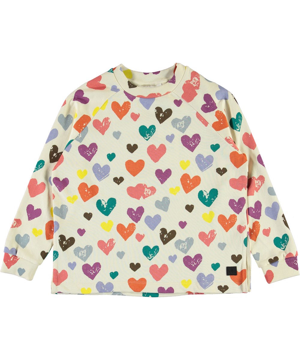 Mary - Love Forever Isoli - Sweatshirt mit Herzen