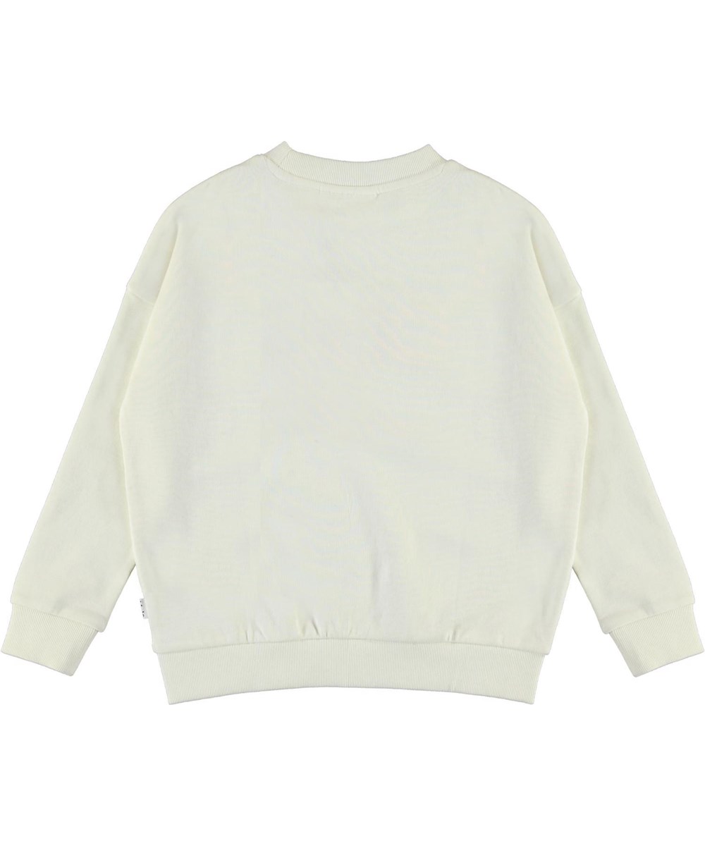 Maxi - Pearled Ivory - Öko weißes co-exist Sweatshirt