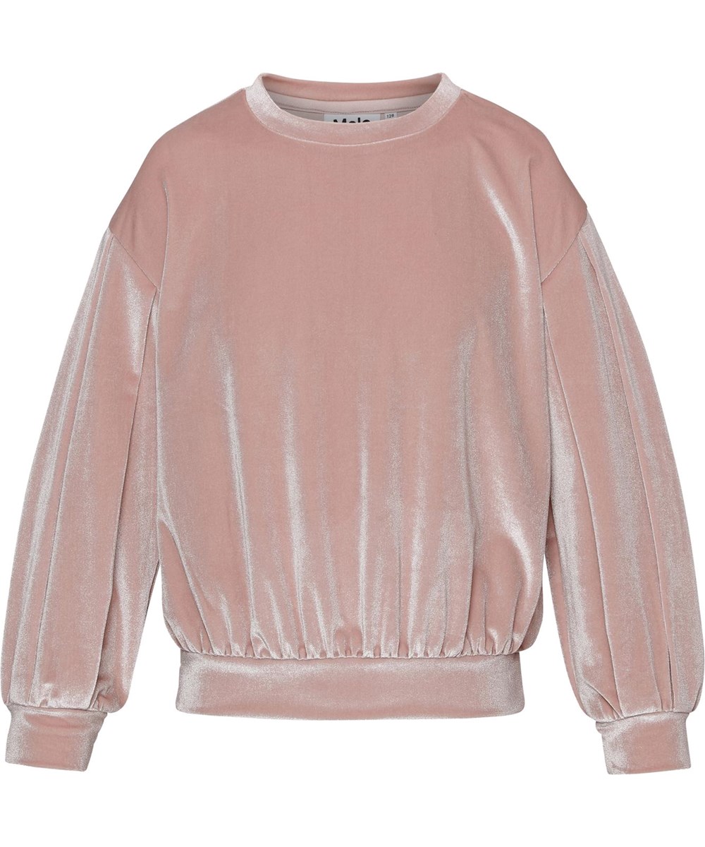 Moira - Petal Blush - Rosa Samtpullover