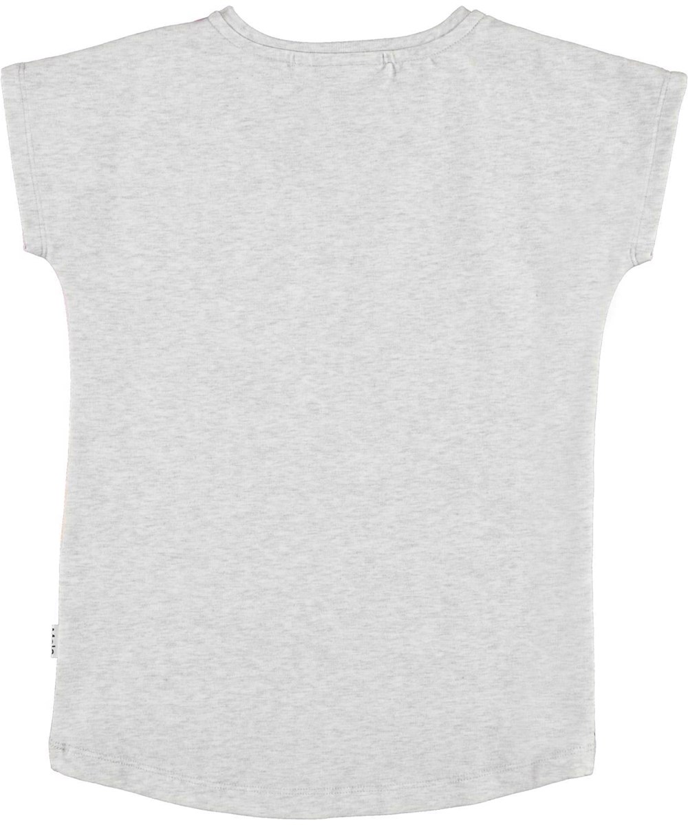 Ragnhilde - Rollin Birds - Öko-T-Shirt in Lila mit Vögeln und Skateboards