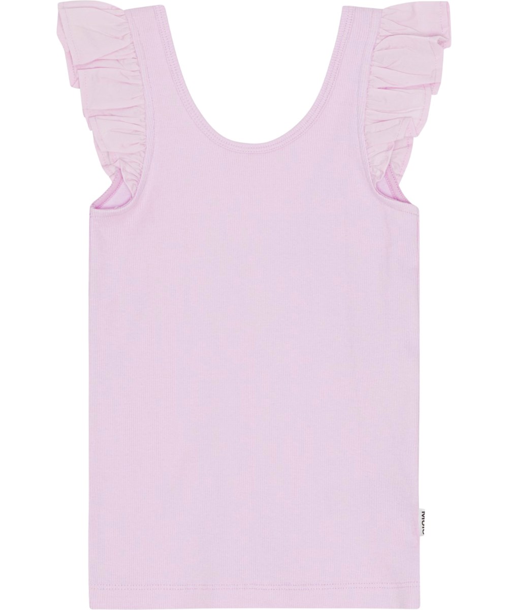 Ranja - Alpine Glow - Lila Tanktop aus weicher Öko-Baumwolle