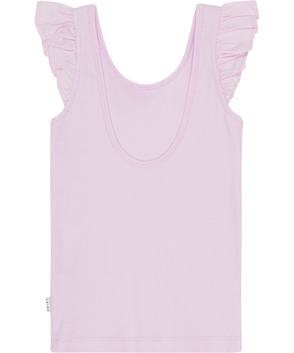 Ranja - Alpine Glow - Lila Tanktop aus weicher Öko-Baumwolle