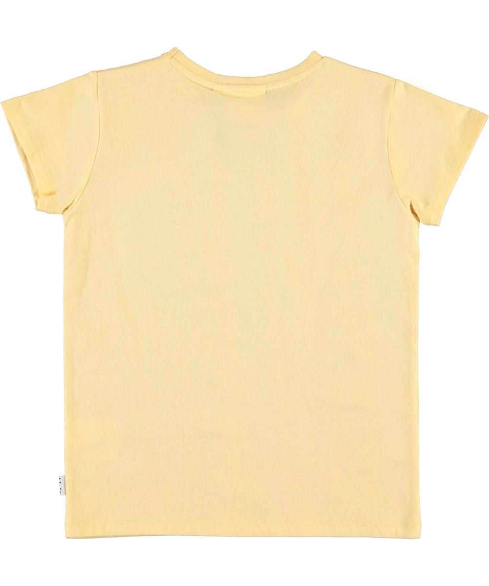 Ranva - Young And Free - Gelbes T-Shirt mit Pferdeprint young and free