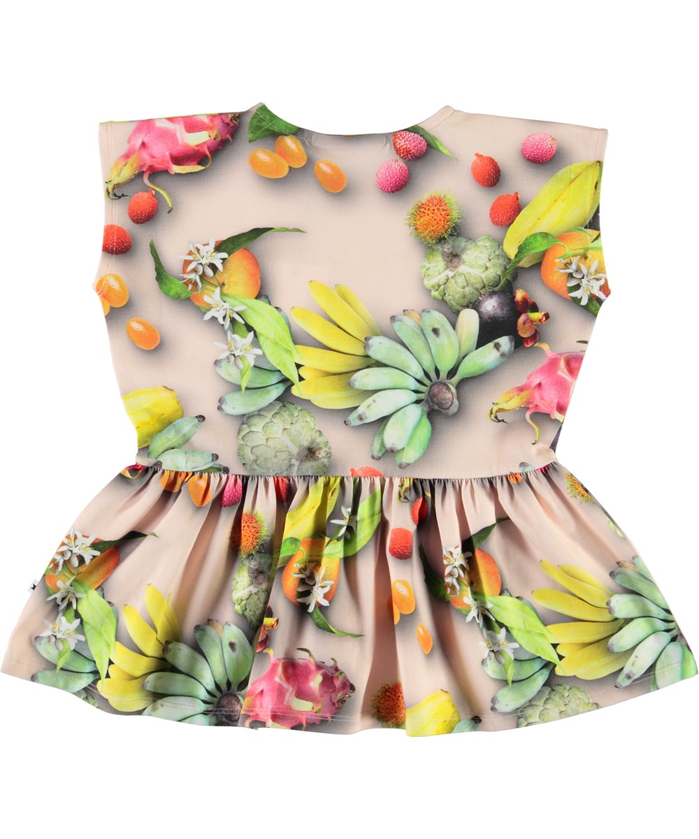 Rayna - Tutti Frutti - Obst T-shirt mit Peplum Rock