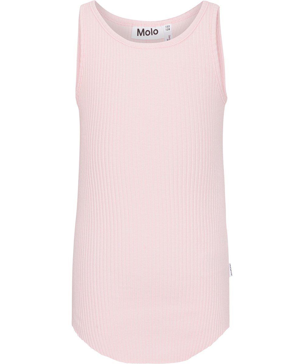 Roberta - Candy Floss - Tanktop aus rosa Öko-Baumwolle