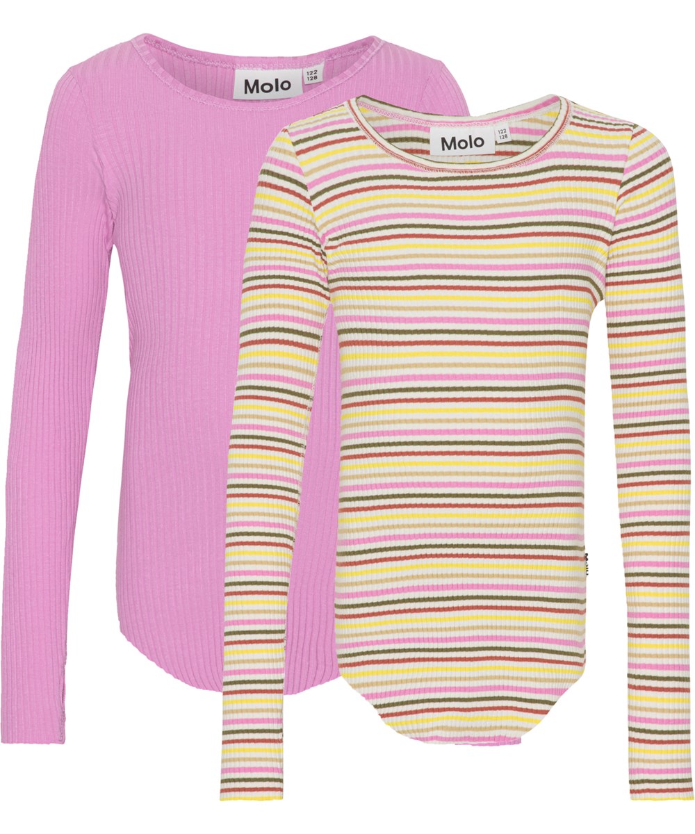 Rochelle 2-Pack - Orchid Stripe - 