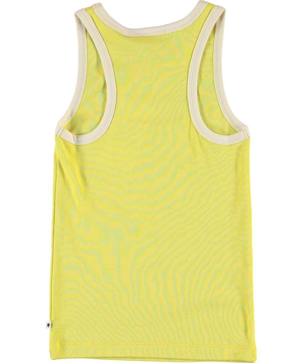 Rosie - Acacia - Gelbes Top mit Tiger Print