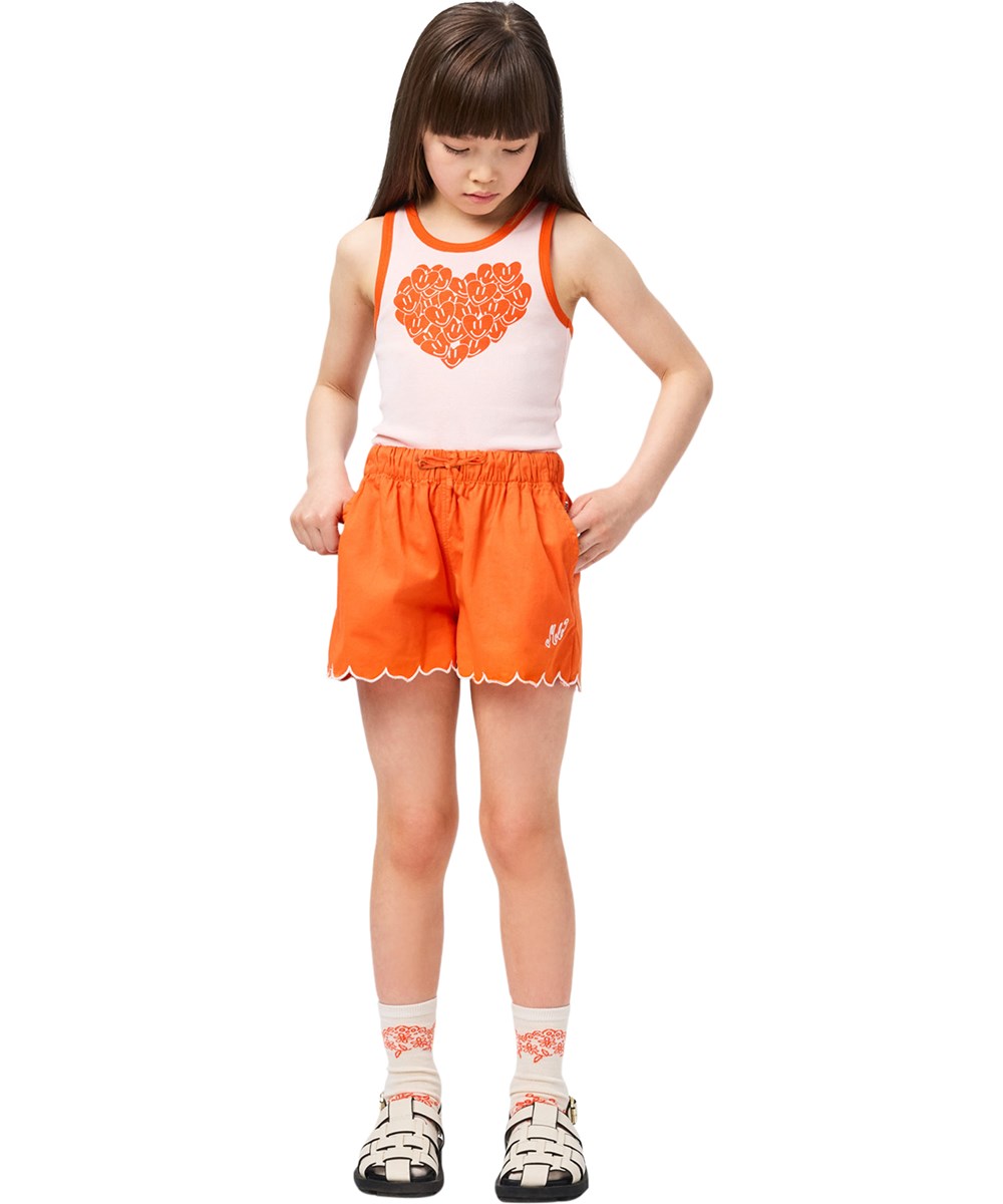 Rosie - Cloud Pink - Rosa Tanktop für Kinder aus Öko-Baumwolle