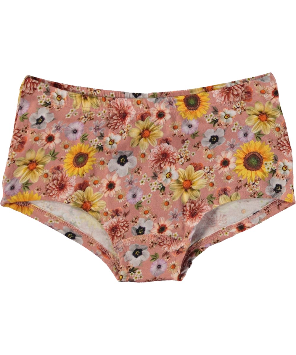 Jemma 2-Pack - Floral Blush - 2er-Pack Öko-Hipster-Slips