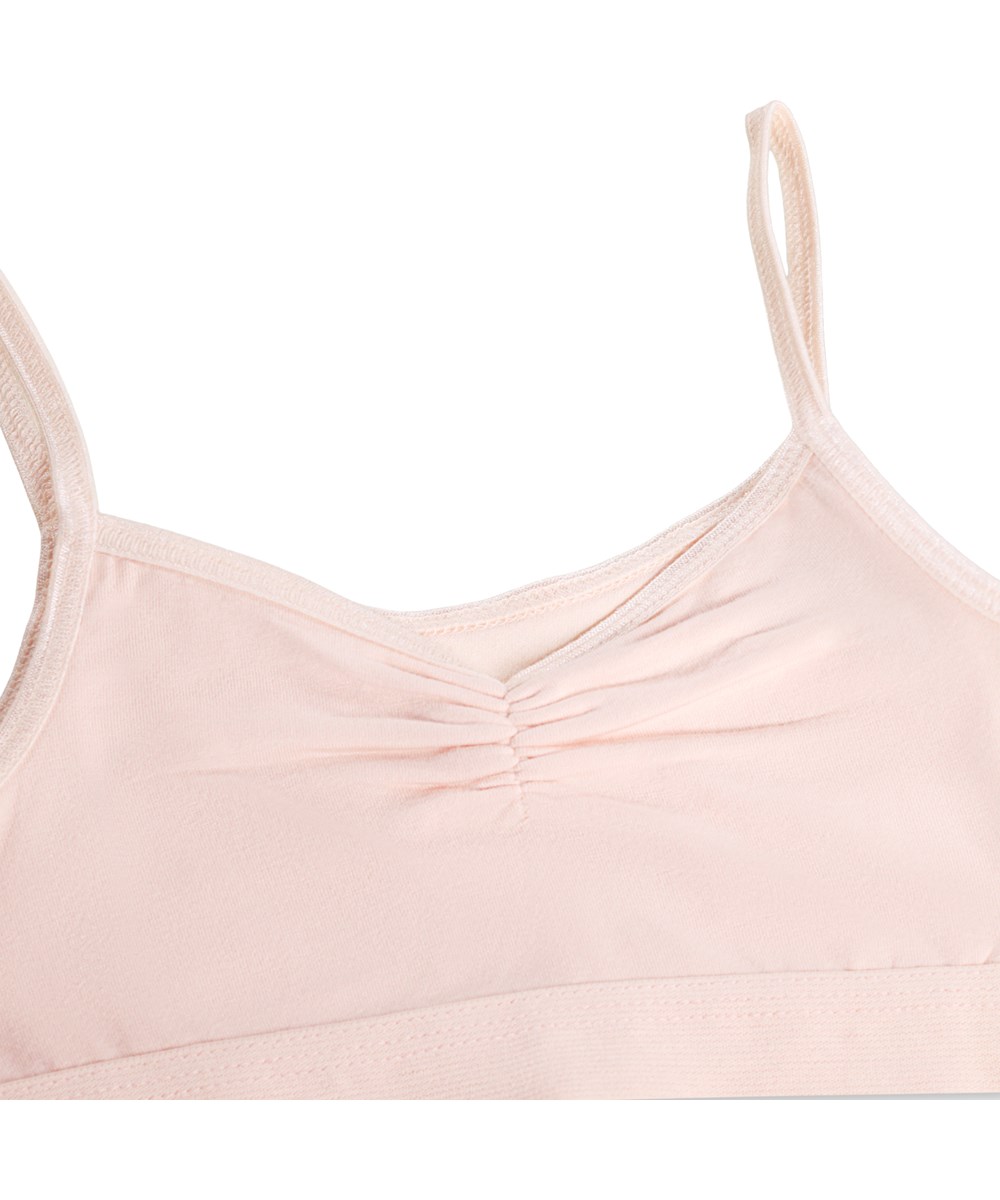 Jinny Set - Cloud Pink - Rosa Unterwäscheset für Kinder aus Viskose mit schmalen Trägern