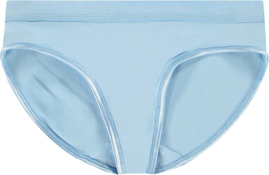 Jinny Set - Day Sky - Hellblaue dehnbare Unterwäsche für Kinder aus weichem Viskosestoff.