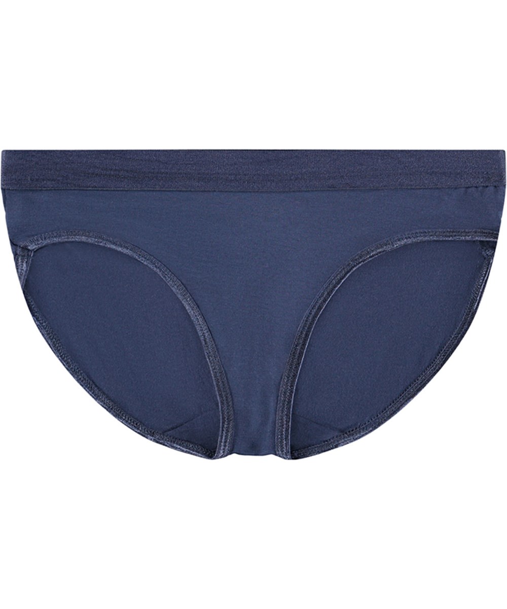 Jinny Set - Galaxy Blue - Dunkelblaue Unterwäsche für Kinder aus weichem und dehnbarem Viskosestoff.