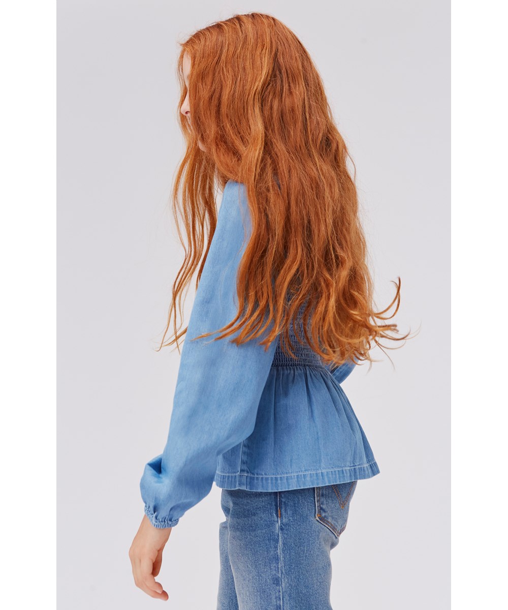 Adele - Vintage Denim - Blauwe jeans met elastaan