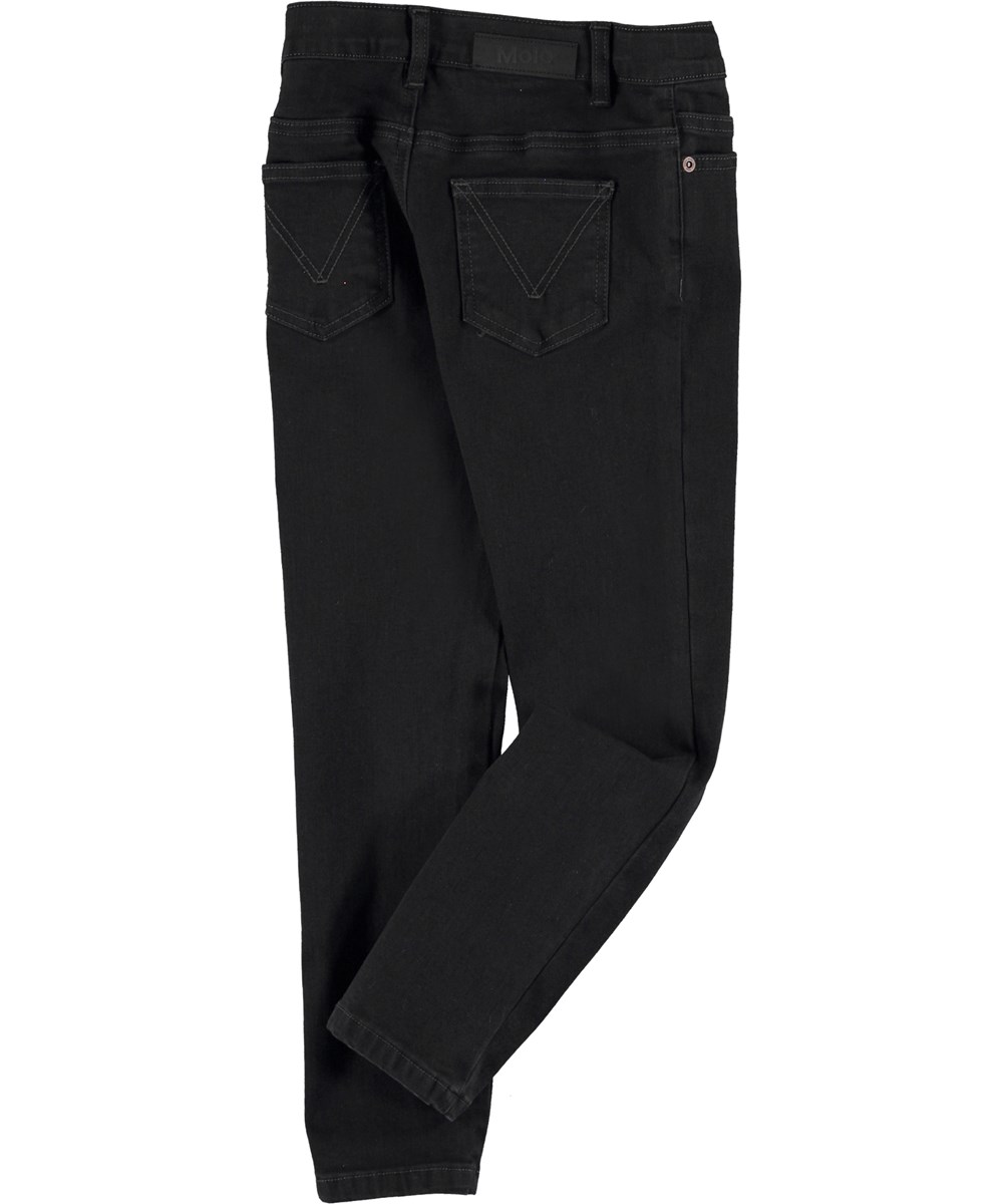 Adele - Washed Black - Zwarte jeans met elastaan