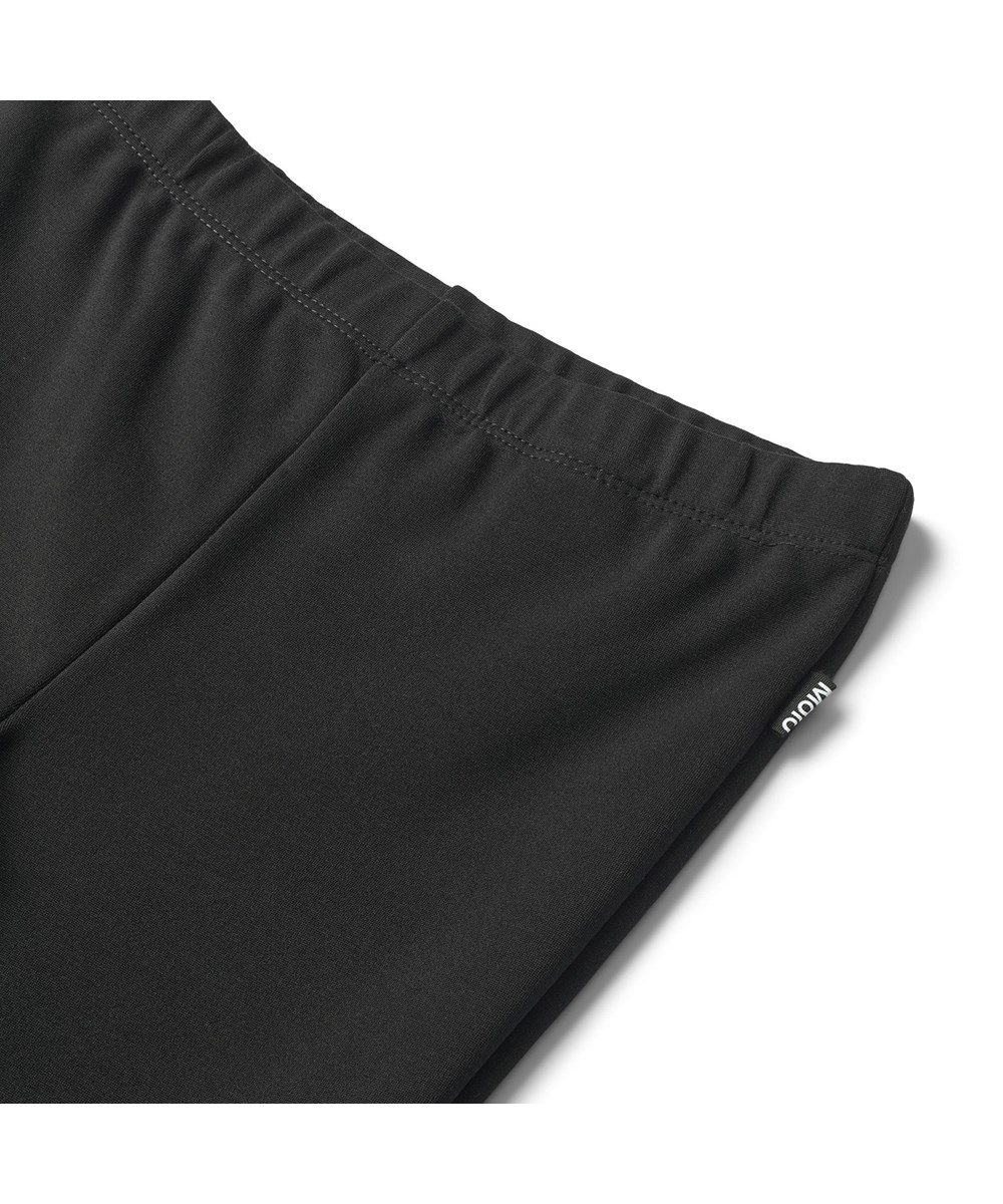 Alba - Black - zwart broek met uitlopende pijpen