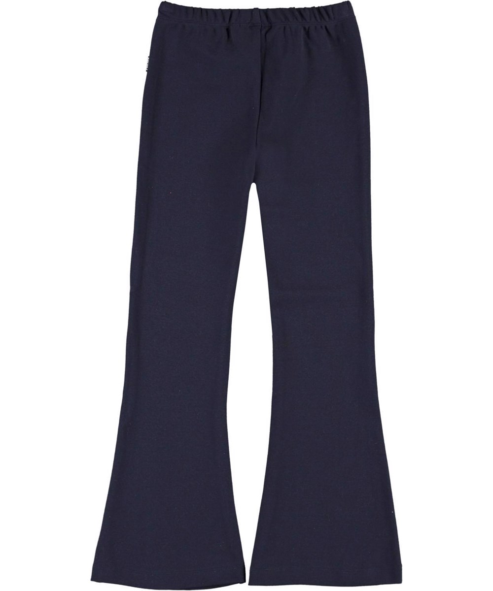 Alba - Blue Nights - donkerblauw broek met uitlopende pijpen