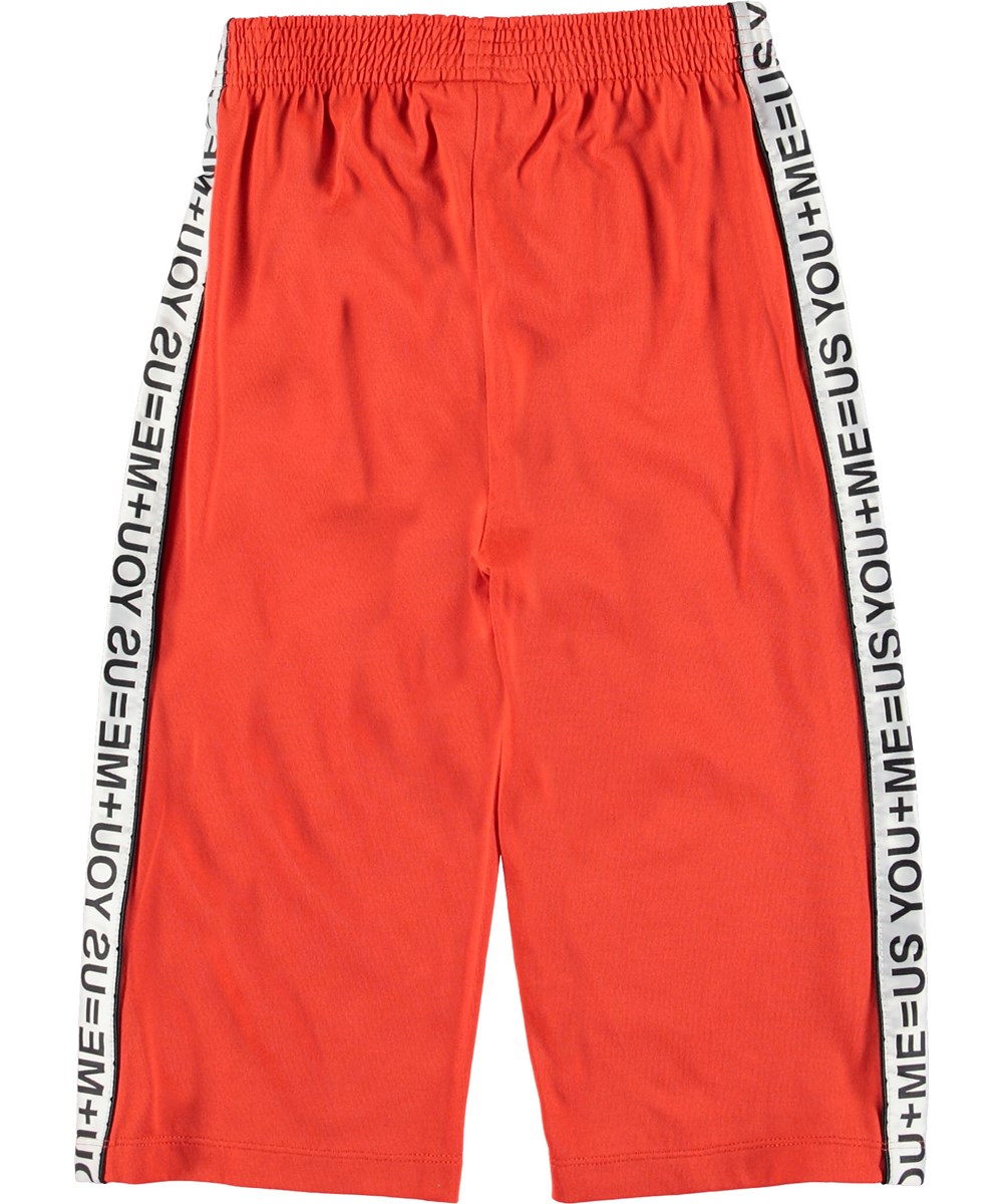 Aliecia - Cherry Tomato - Sportieve rode culotte broek.