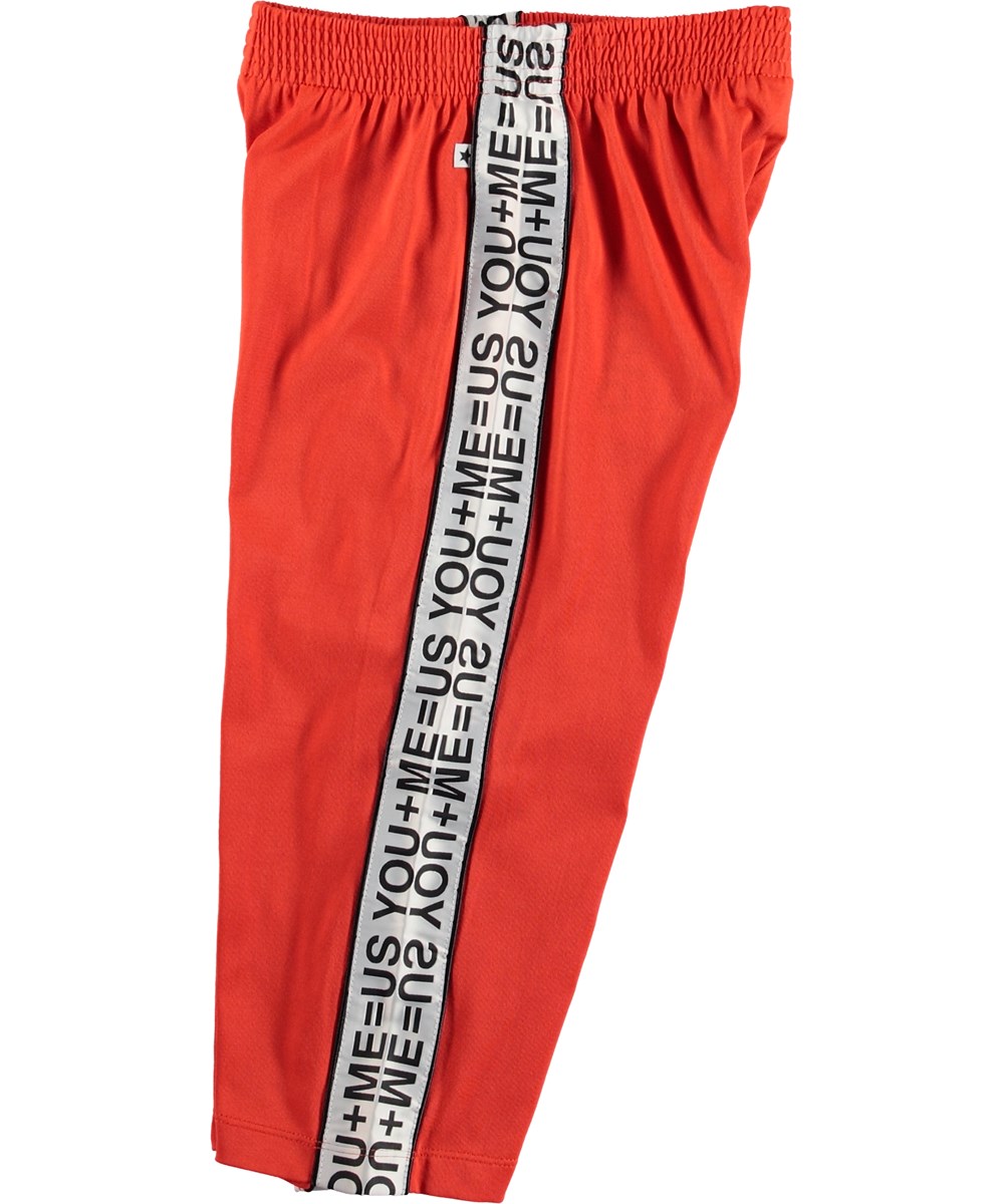 Aliecia - Cherry Tomato - Sportieve rode culotte broek.