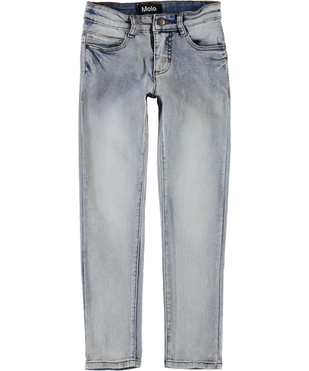 Angelica - Heavy Blast - Grijs blauwe slim fit jeans