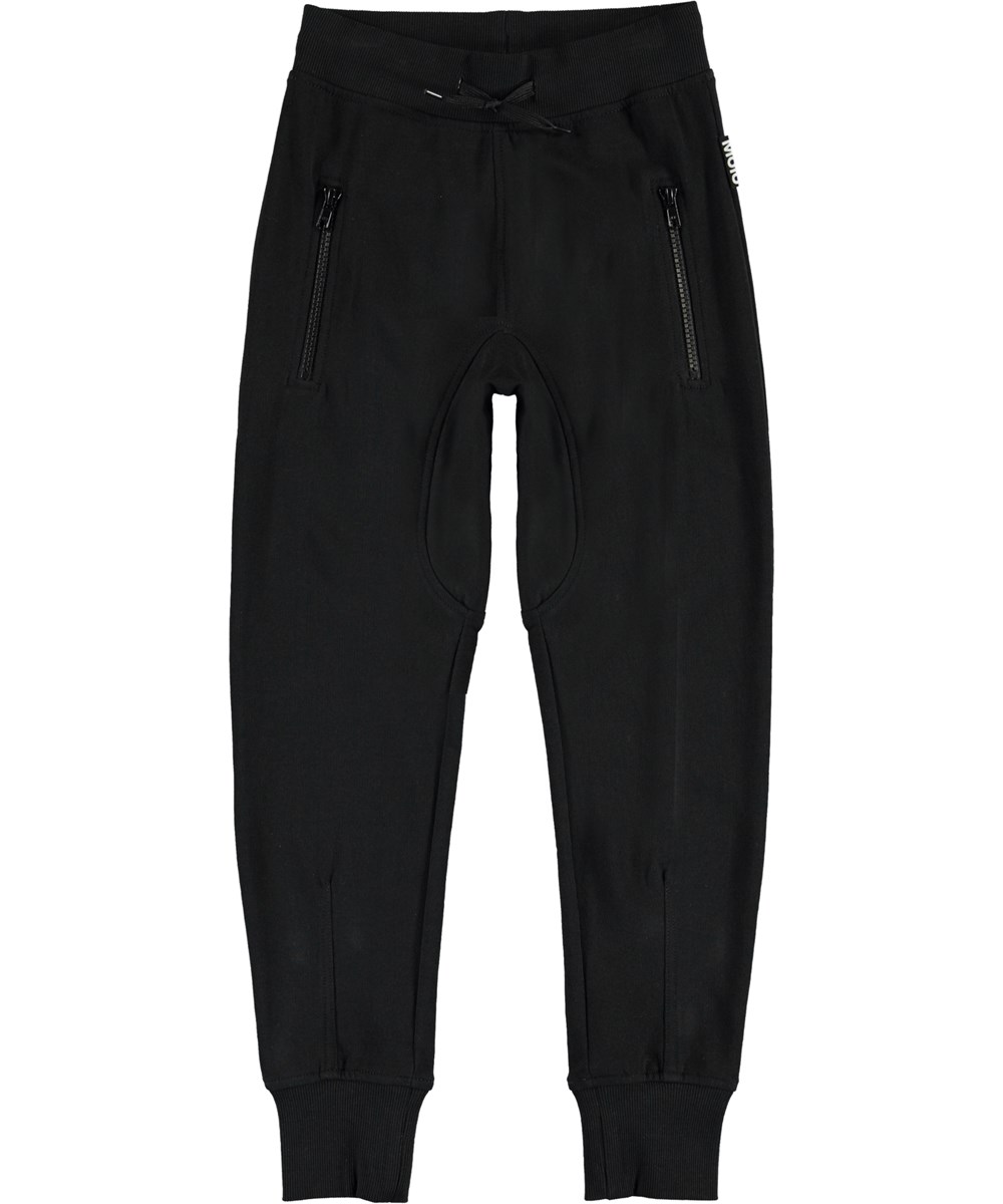 Ashley - Black - Biologische zwarte joggingbroek