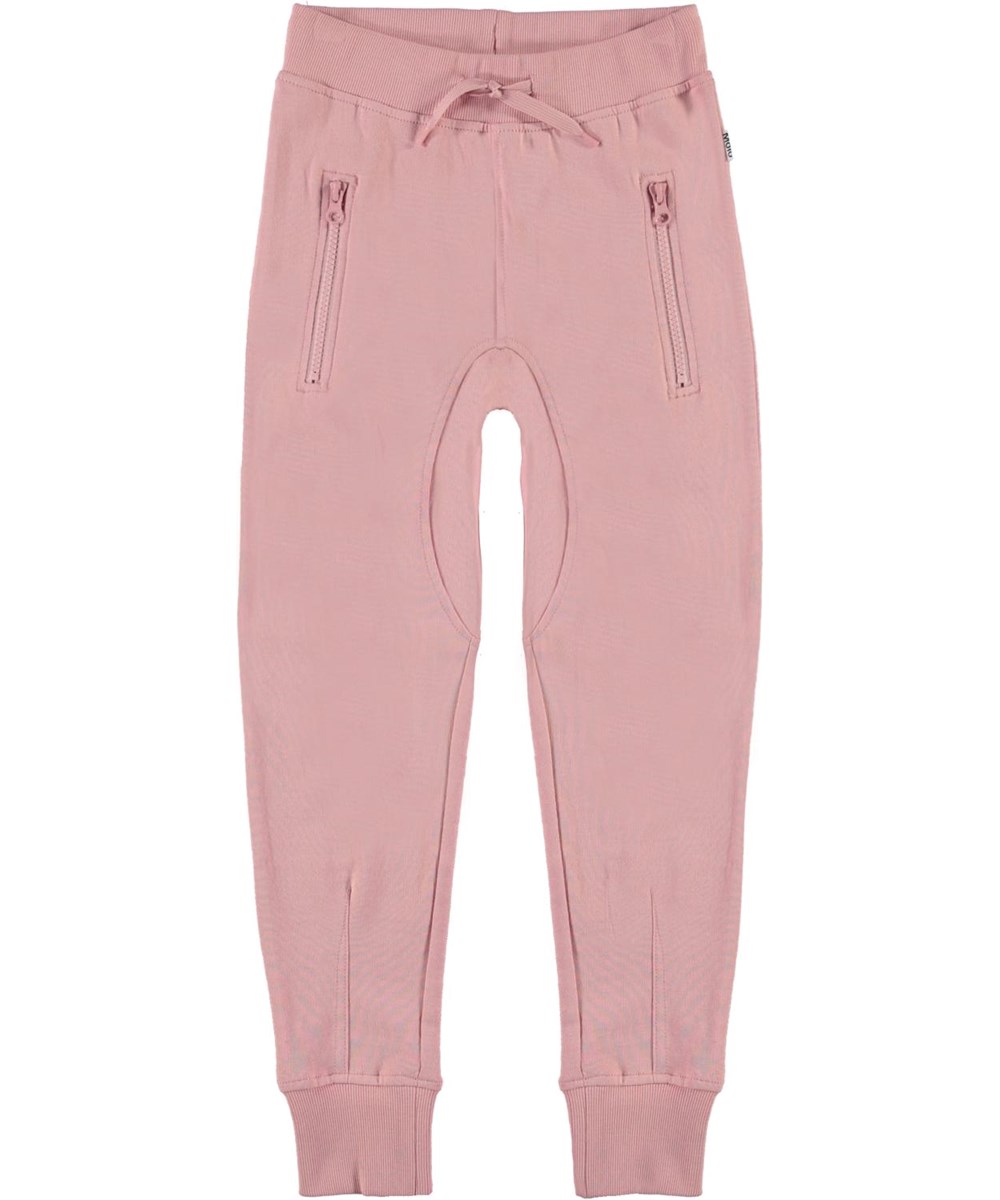 Ashley - Rosequartz - Roze biologische joggingbroek 