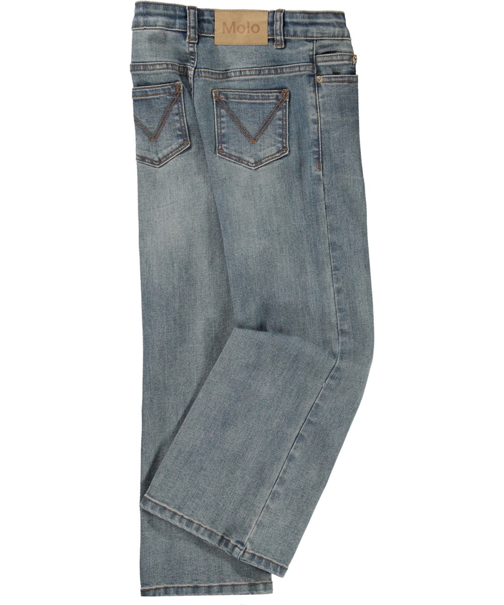 Asta - Denim Tint - Blauwgrijze jeans in bootcut