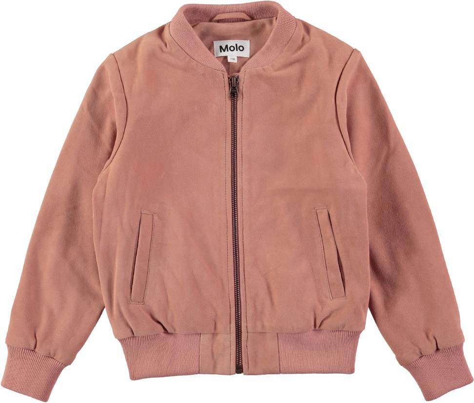 Haliva - Velvet  Rose - Suède bomber jas