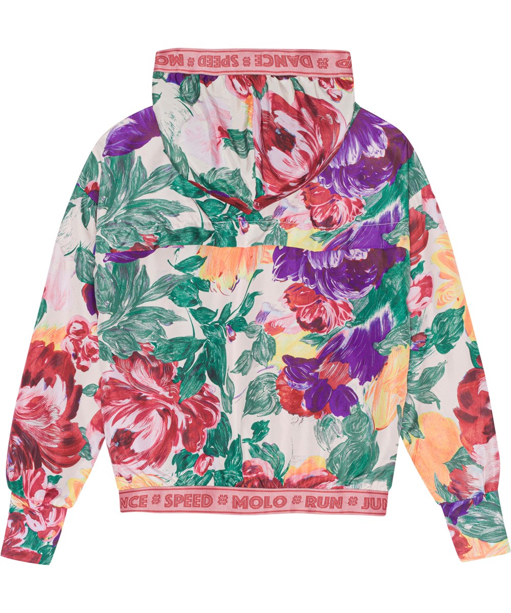 Ophelia - Energy Flowers - Luchtige trainingsjas met bloemenprint