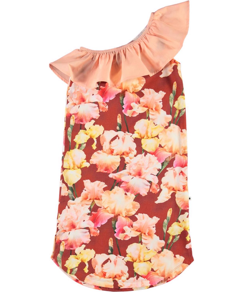 Chadee - Iris - Biologische zomerjurk met irissen