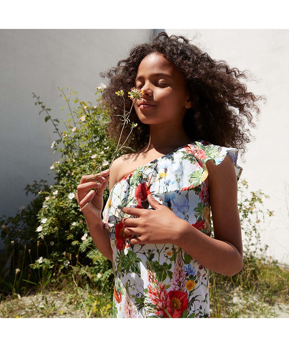 Chadee - Meadow - Biologische zomerjurk met wilde bloemen