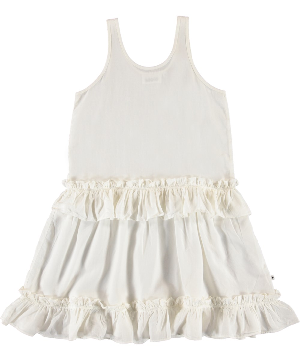 Charlotte - White Star - Witte jurk met bandjes