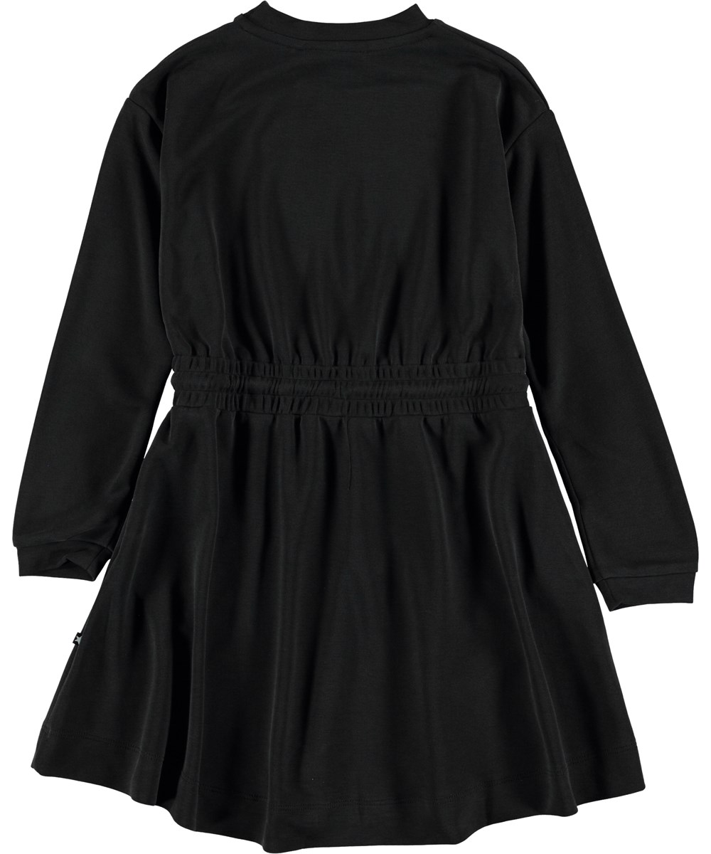 Collena - Black - Zwarte jurk met …