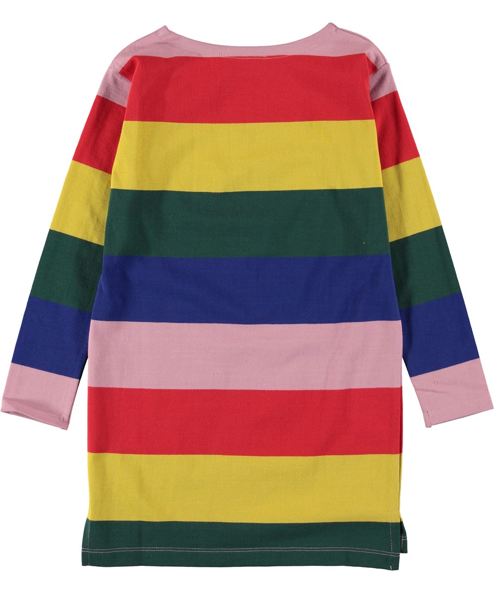 Colory - Midwinter Rainbow - Jurk in regenboogkleuren.