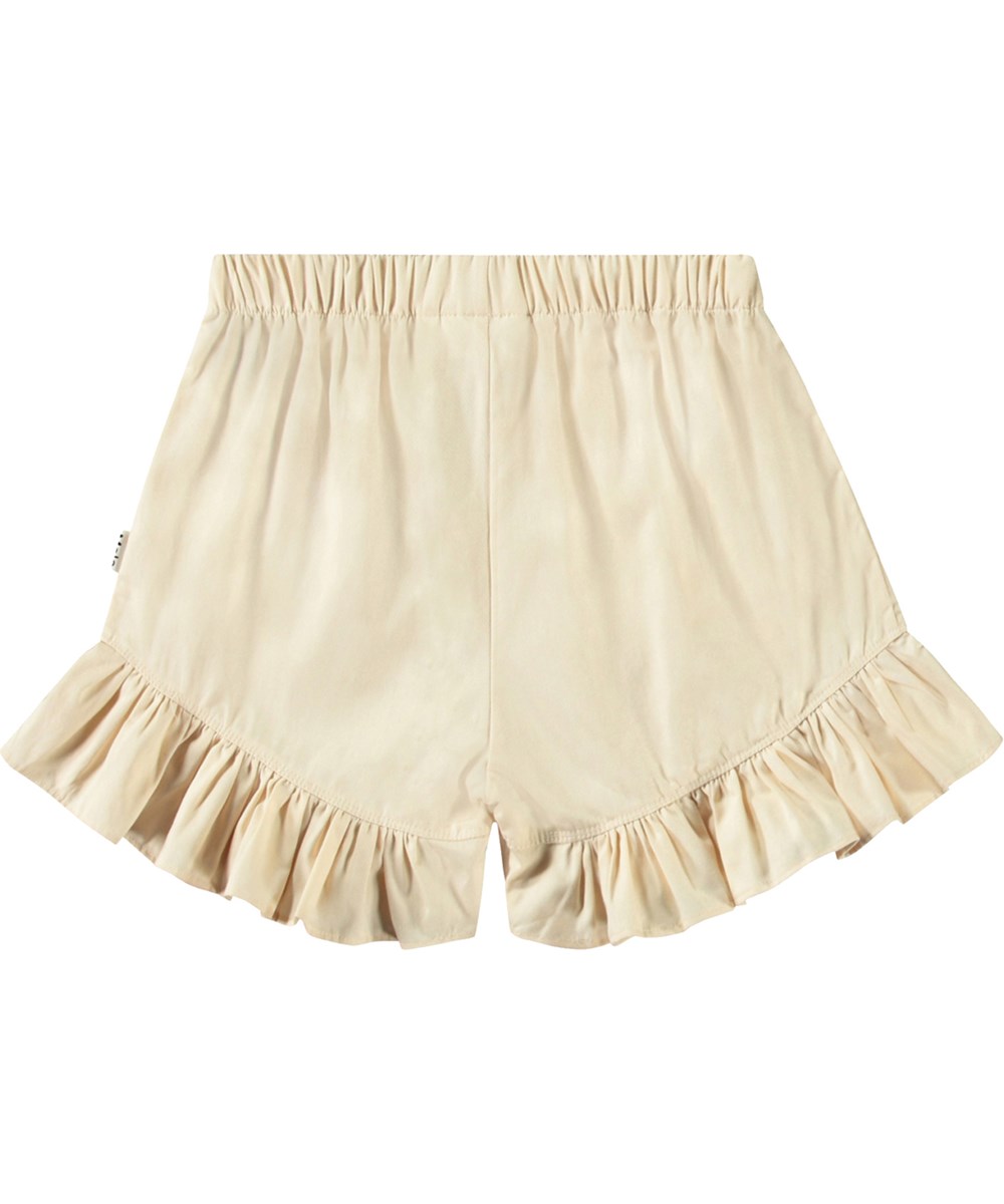 Abba - Brazilian Sand - Kindershort van biologisch katoen met ruches