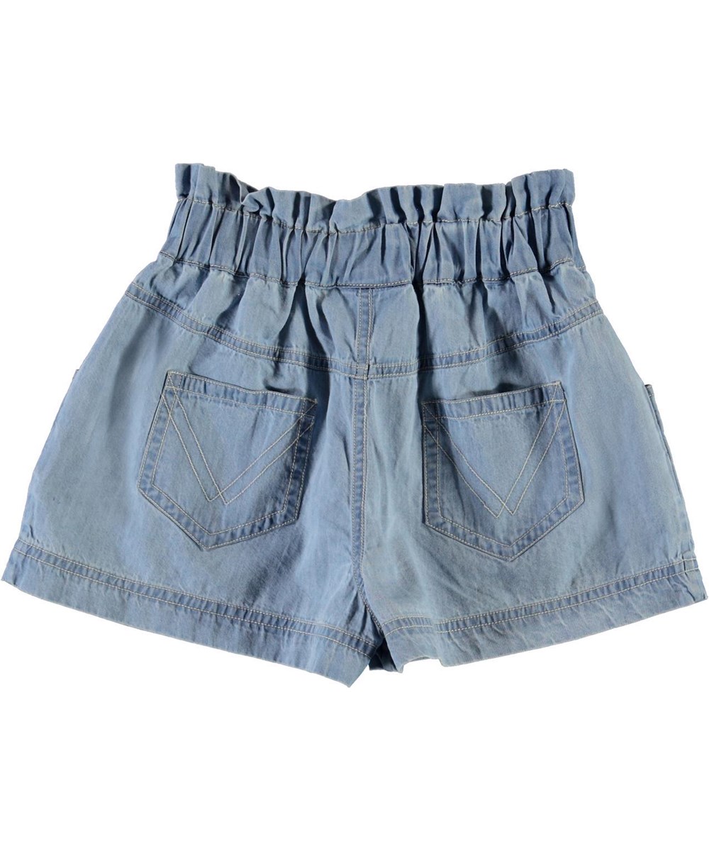 Adara - Summer Wash Indigo - Lichte jeans short