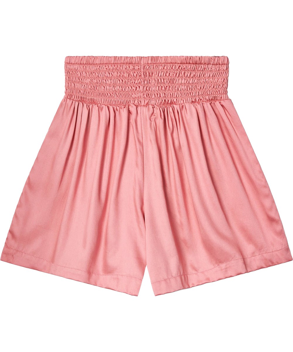 Alanis - Vintage Rose - Donkerroze viscose kindershort.
