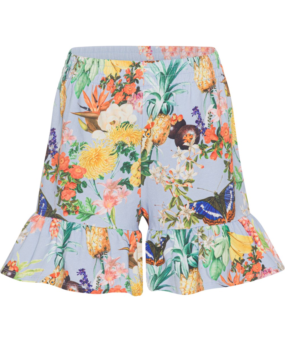 Almira - Tropical Fruits - Biologische korte broek met tropische print
